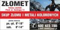 Logo ZŁOMET skup złomu i metali kolorowych